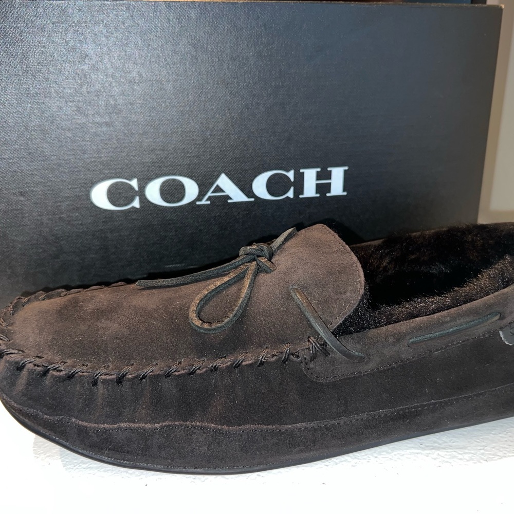 Coach men moccasins